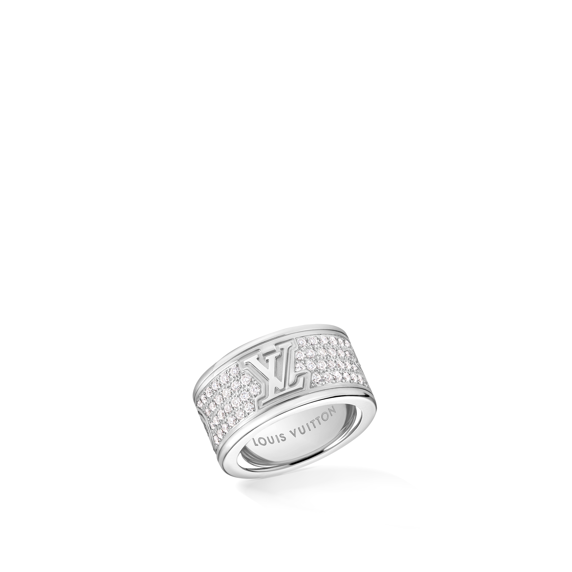 Louis vuitton 2025 silver ring